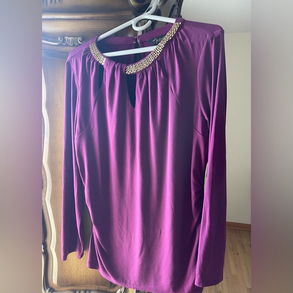 Maroon long sleeve